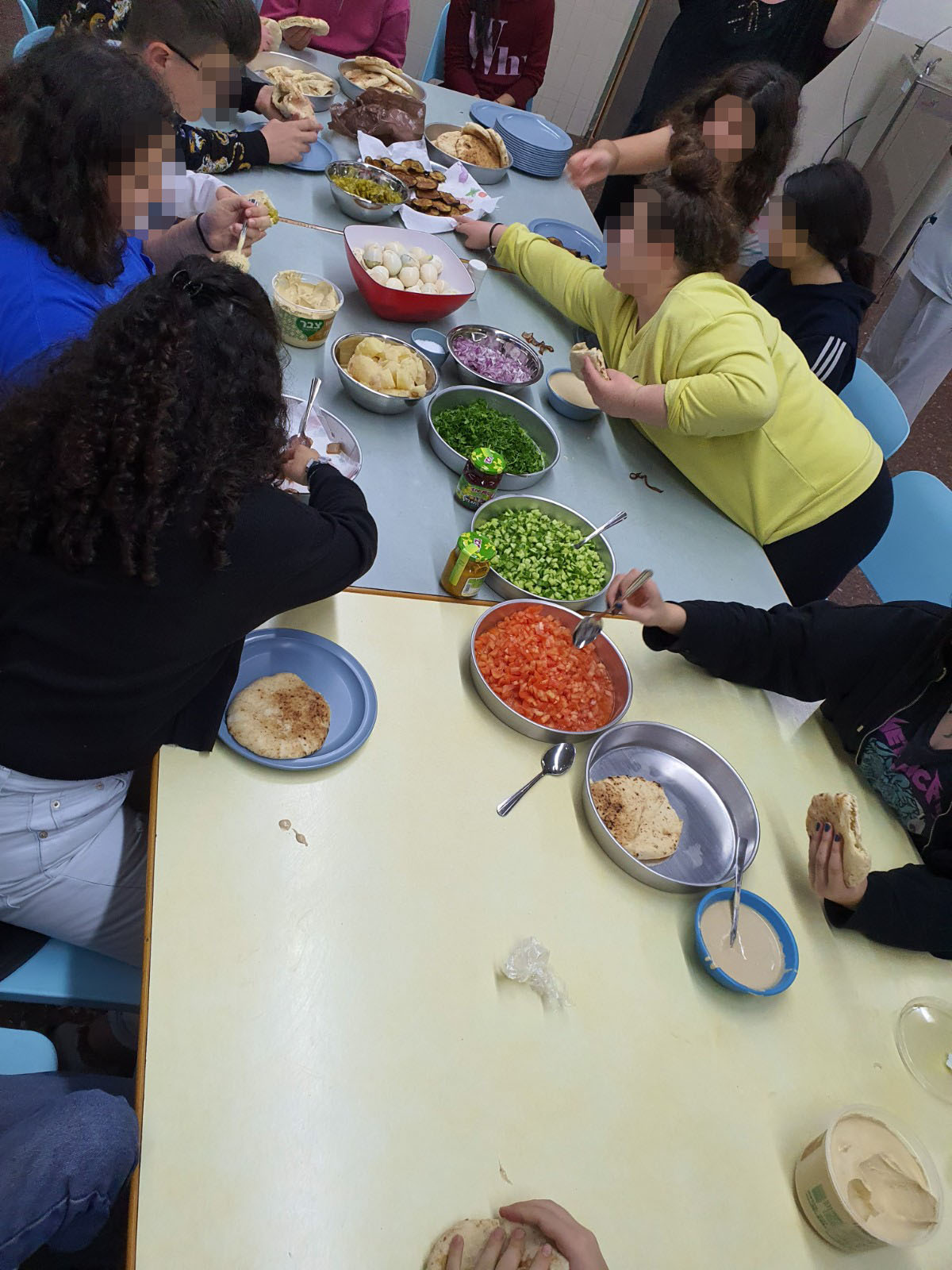 סביח במחלקת הנוער הסגורה המרכז לבריאות הנפש