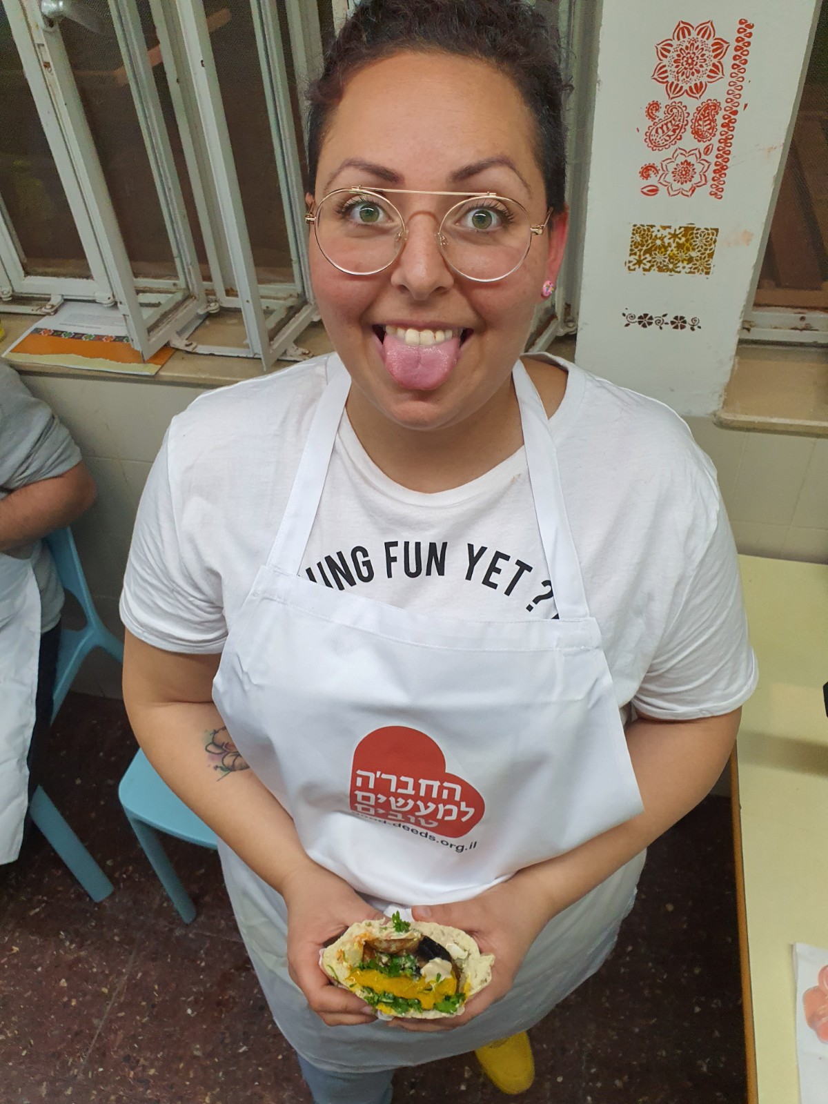 סביח במחלקת הנוער הסגורה המרכז לבריאות הנפש