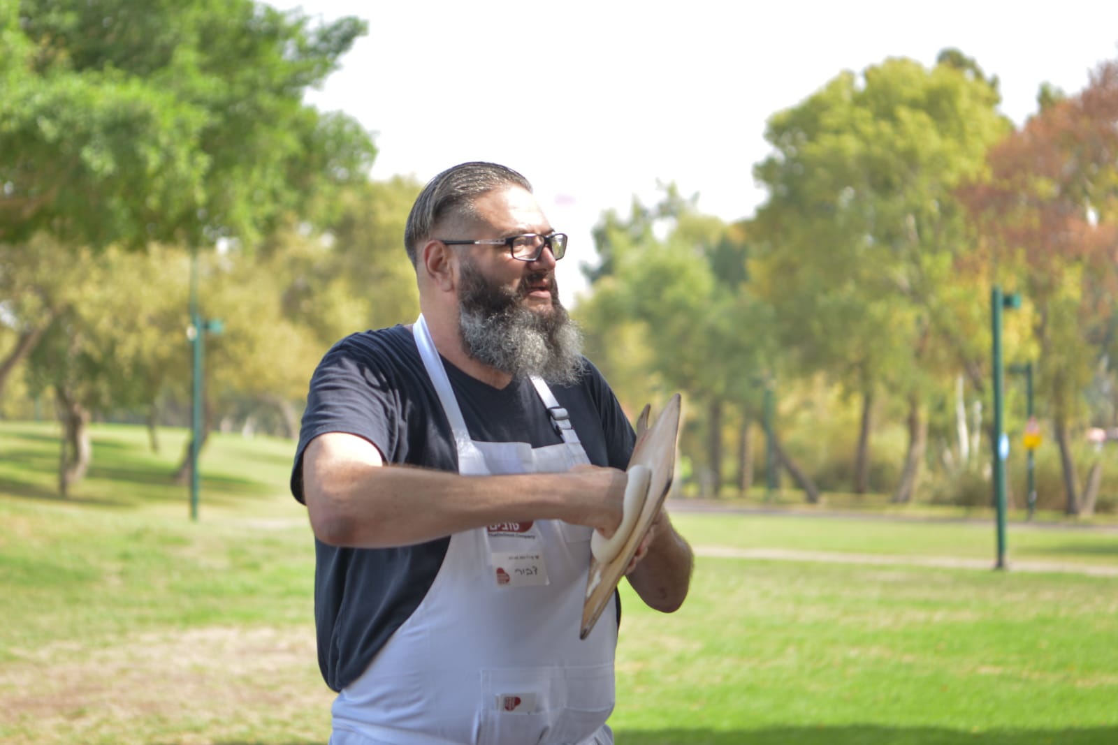 פיצה עם חניכי בית אקשטיין בטבע