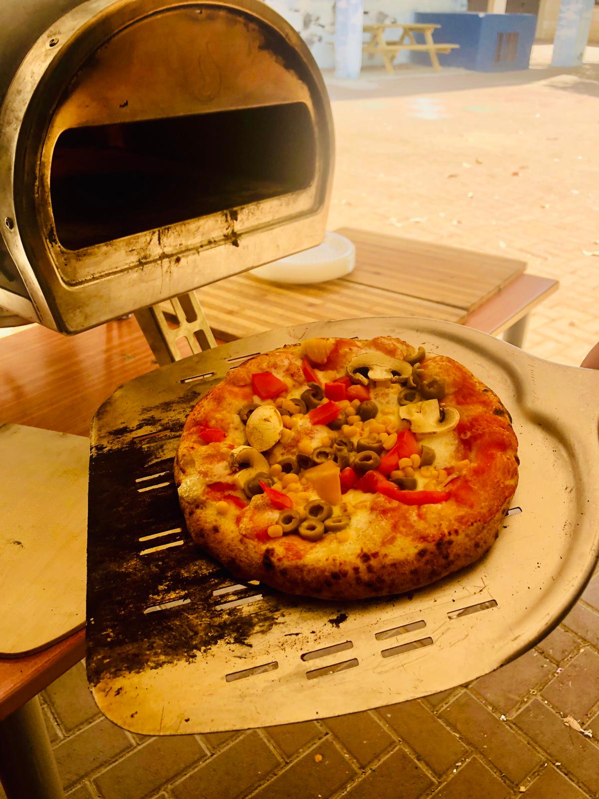 סדנת פיצה עם ילדי א"קים רמלה