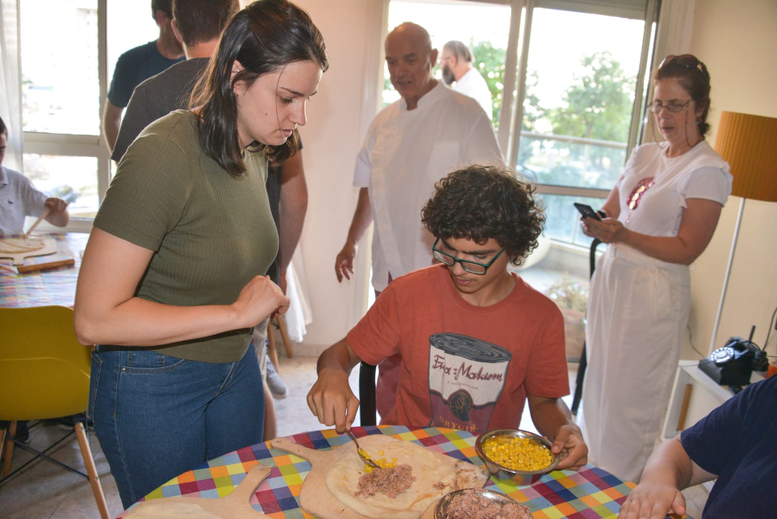 ילדי פרוייקט כפתור והשף צחי בוקששתר