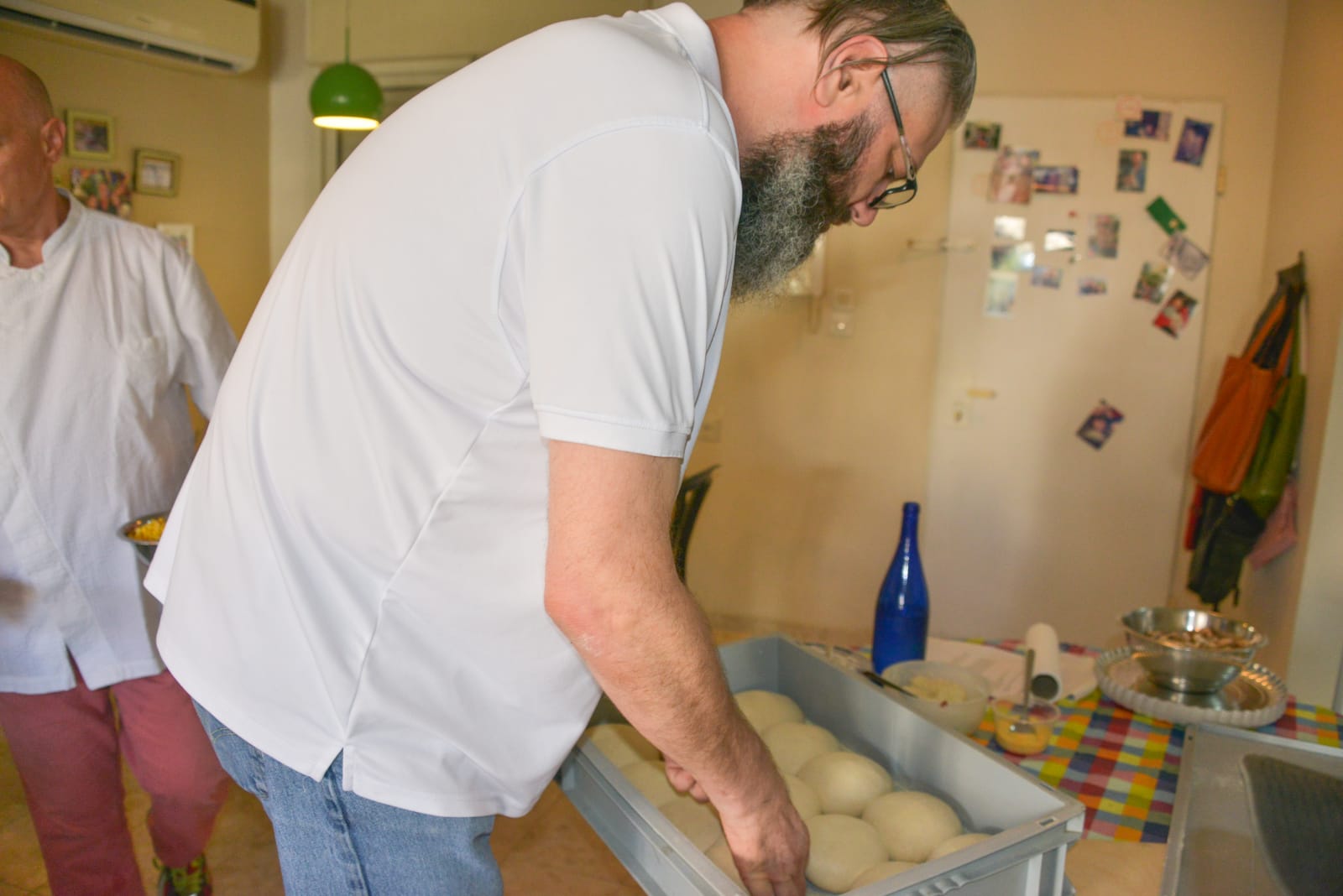 ילדי פרוייקט כפתור והשף צחי בוקששתר