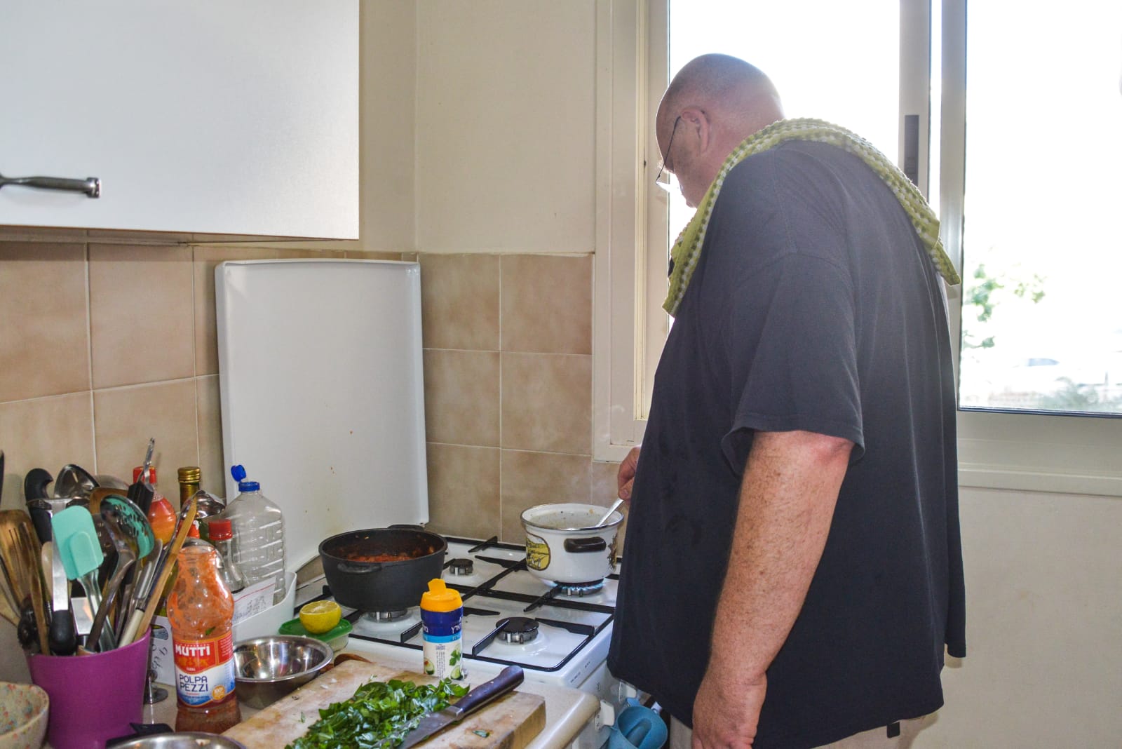 ילדי פרוייקט כפתור והשף צחי בוקששתר