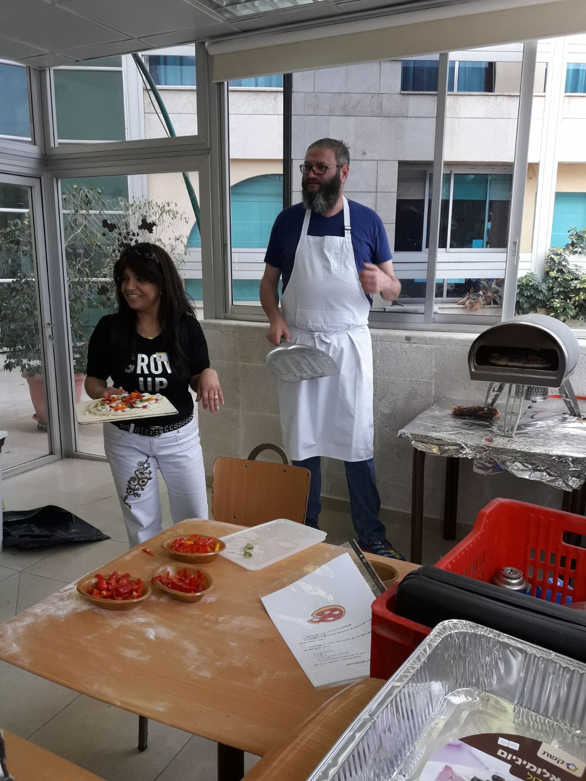 סדנת פיצה לחולות ומחלימות מסרטן