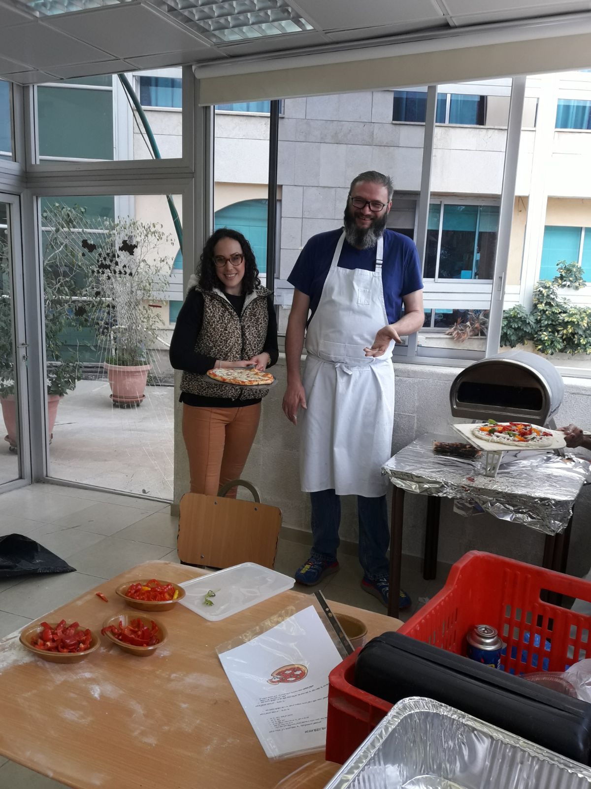 סדנת פיצה לחולות ומחלימות מסרטן