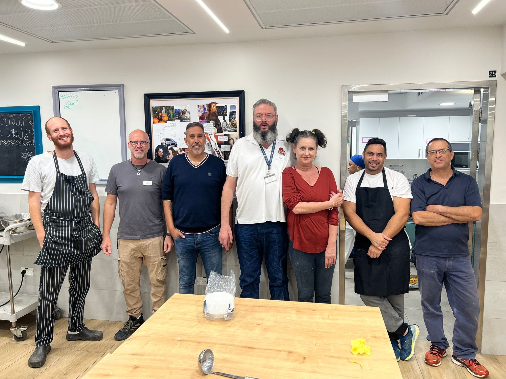 ארוחה איטלקית במחלקת הנוער בנס ציונה