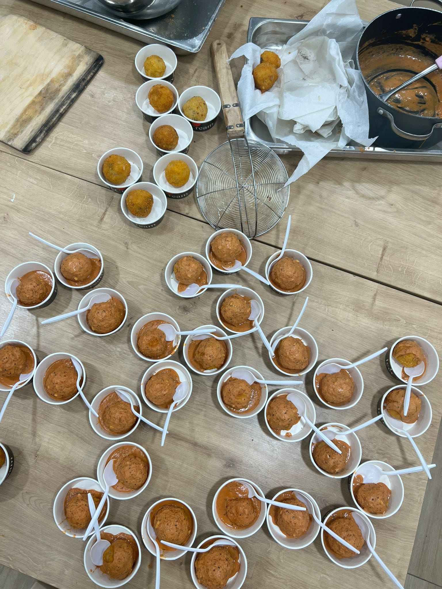 ארוחה איטלקית במחלקת הנוער בנס ציונה